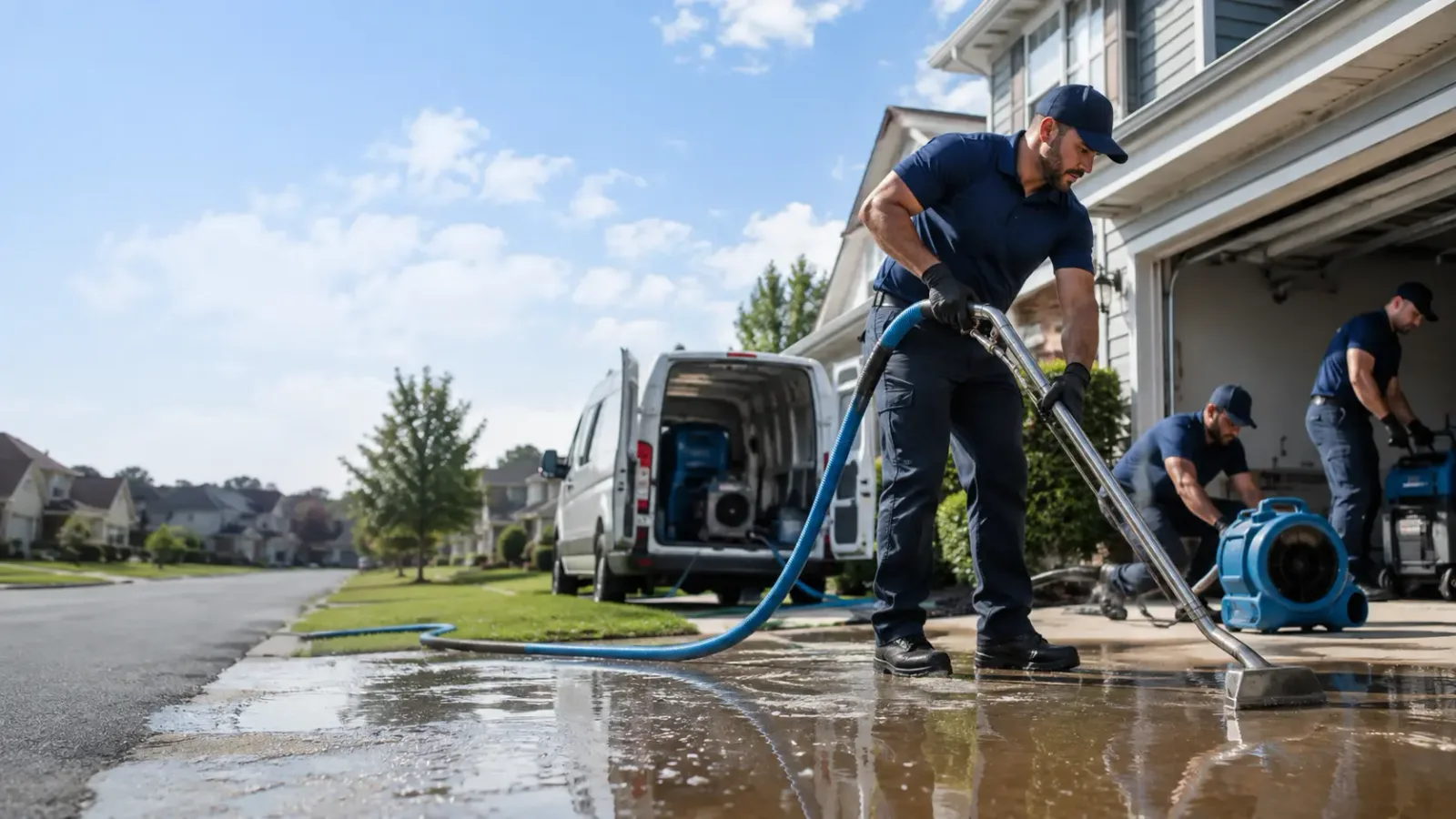 Flood Damage Restoration in Casco, MI